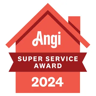 Angi Super Service Award 2024 badge
